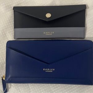 Radley London Navy and Black Women's Wallet